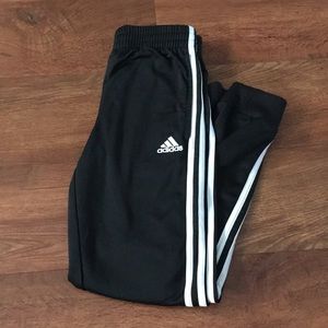 Three stripe Adidas joggers